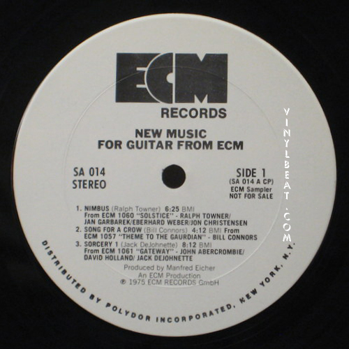 LP Label Guide Record Labels D F ECM